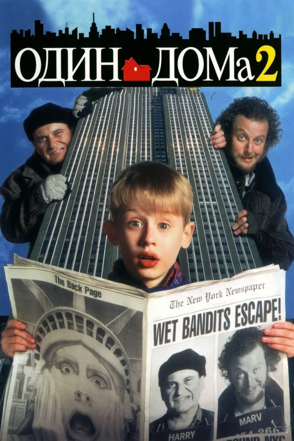 Один дома 2: Затерянный в Нью-Йорке — постер фильма