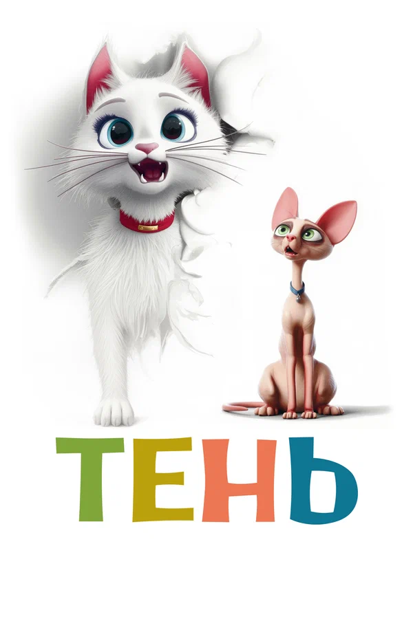 Тень — постер мультфильма