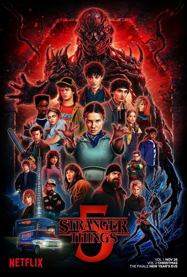 Очень странные дела — постер сериала
