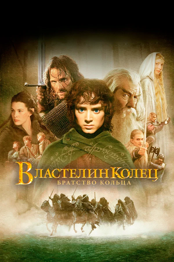 Властелин колец: Братство кольца — постер фильма